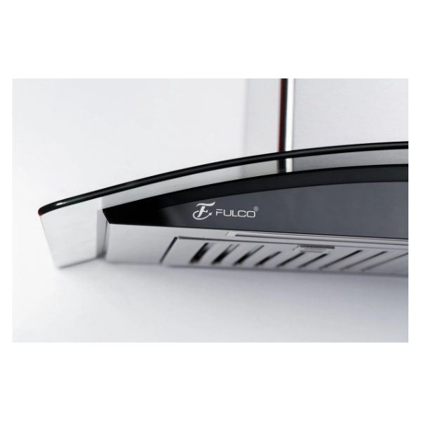 FC-JP1003B7 | MÁY HÚT MÙI KÍNH CONG MÀU ĐEN FULCO CAO CẤP