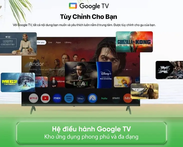 Google Tivi Coocaa HD 32 Inch 32Z73